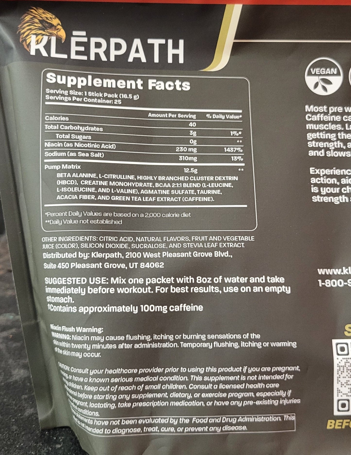 Klerpath - GroMuscle Preworkout